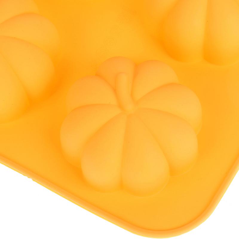 Pumpkin Silicone Molds Thanksgiving Fall Theme Ice Cube Tray Silicone Mold Muffin Chocolate Harvest Cake Baking Decoration Mould