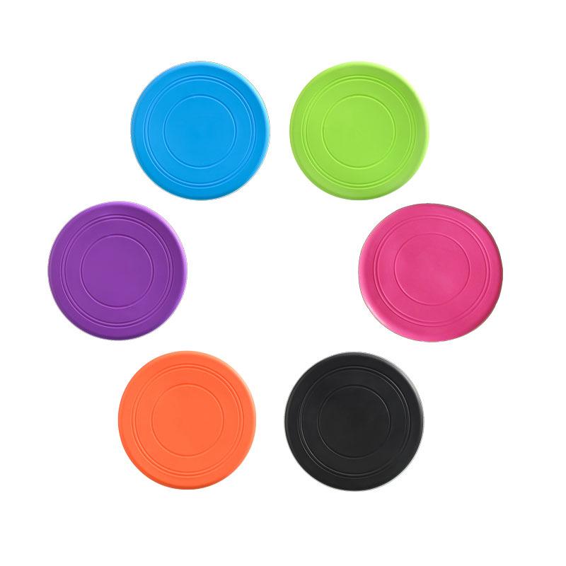 Bite-Resistant Soft Frisbee Disc for Dogs - Ideal for Training Border Collies, Golden Retrievers, Labradors, and Other Medium to Large Breeds