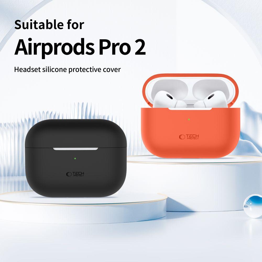 Tech-Protect Silicone Apple Airpods Pro 1 / 2 Neon Orange