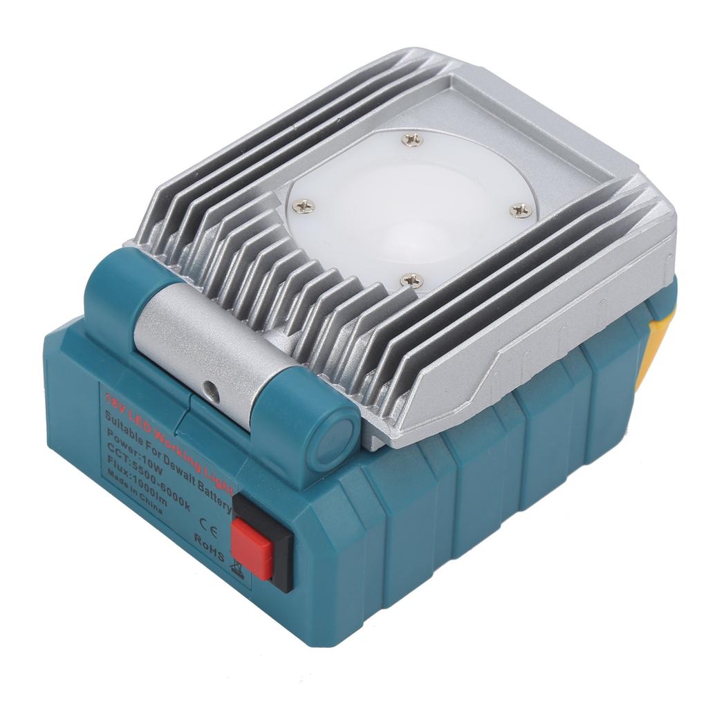 LED Tool Light Lithium Battery Interface Work Lighting Lamp 1000LM 18V ‑10W