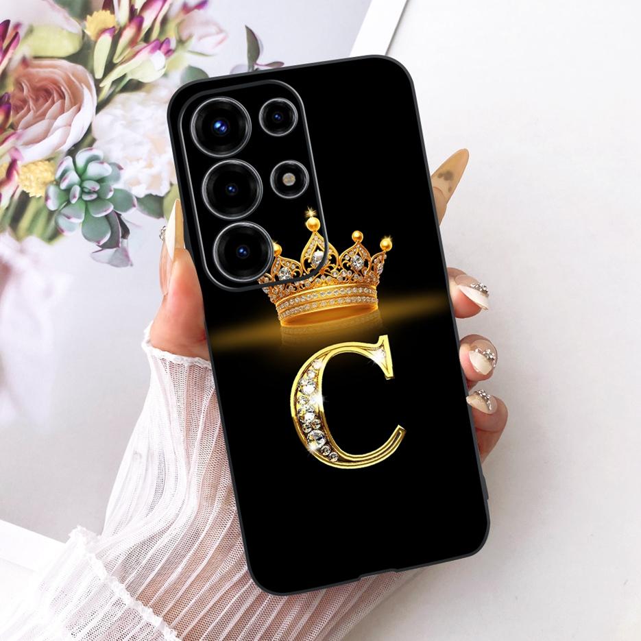For Itel Super 26 Ultra Case S688LN Stylish Crown Letters Cover Soft Silicone Phone Case For Itel S26 Ultra Super 26Ultra Fundas