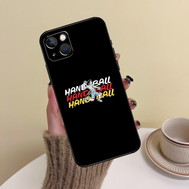 Play Handball Quotes Phone Case For iPhone 14 Pro Max 17 Air 16 15 11 12 13 Pro Max mini 16 Plus 16e Cover Funda