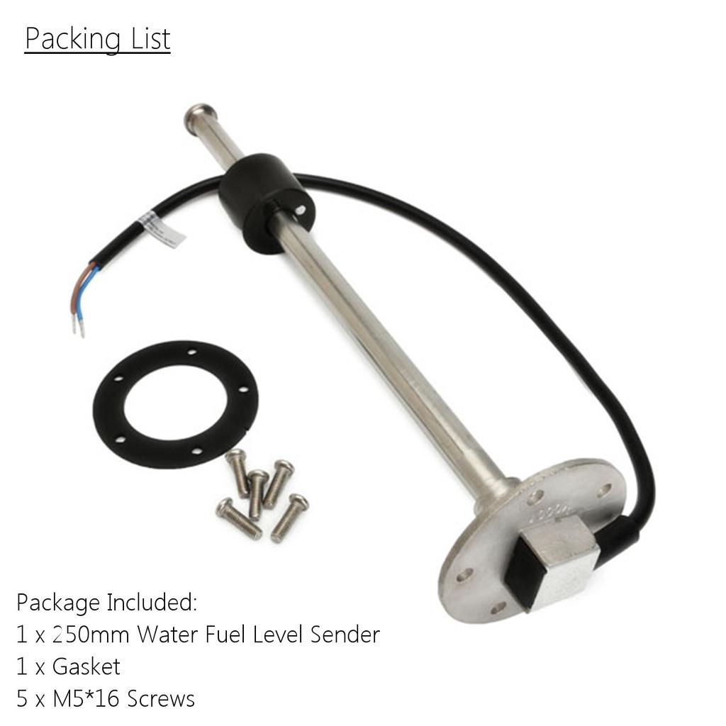 Details about / 265mm Boat Fuel Sending Unit Car Truck Bus Water Level Gauge Sensor 240-33 ohms