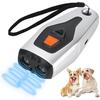 AFFLAT Ultrasonic Pet Training Device,3 In 1 Dual Sensor Anti Barking Device with Training/Deterrent Modes Safe Dog Whistle To Stop Barking