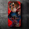 Anime Kugisaki Nobara JUJUSU Soft Phone Case for iPhone 16 16E 17 Air 15 Pro Max 14 Plus 13 Mini 11 12 7 Black Cover Back Shell