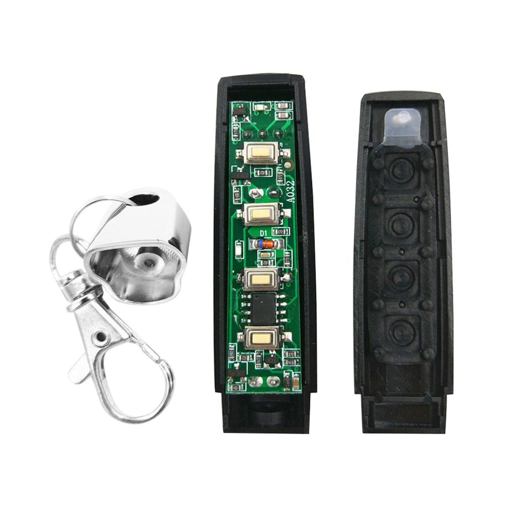 2 Packs 43300CMHz Car Alarm Garage Door Remote Controller Duplicator Clone   Scanner Transmitter Security Alarm Electronic Gates 4 Keys Remote Cont