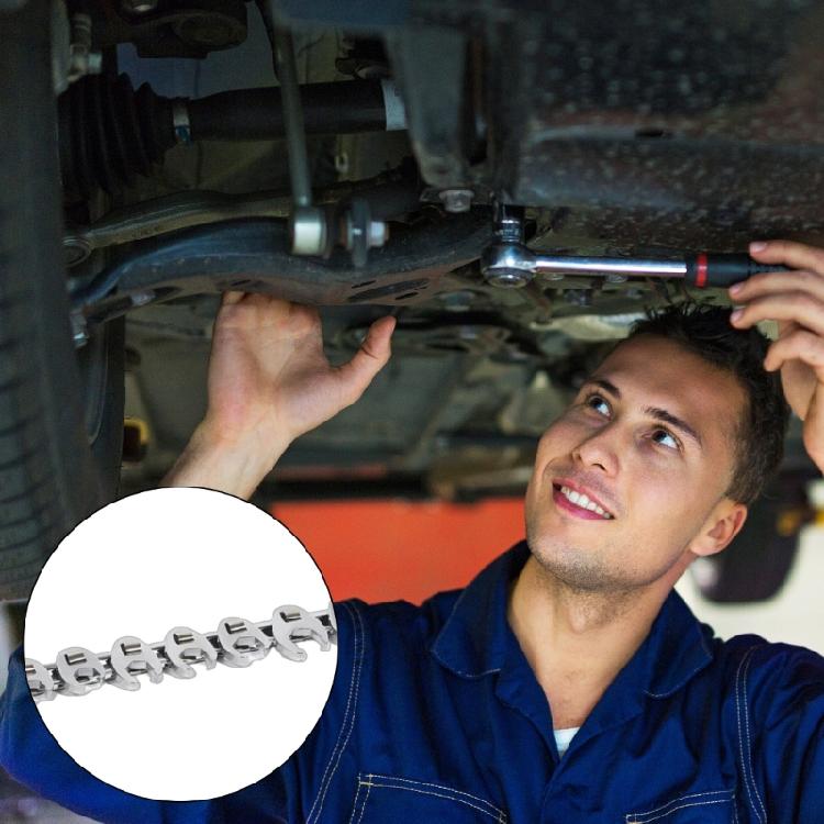 3/8inches Nut Crowfoot Wrench Set Horn Wrench Head Square Head Hardware Tool Wrench Imperial Bullhorn Wrenches