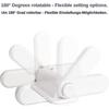 Door Handle Locks, 2 Pcs, White, Door Lock Anti Tampering With 2 Reusable Adhesives, Child Door Lock - Pengj Less