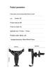Universal Gravity Car Air Vent Phone Holder Clip