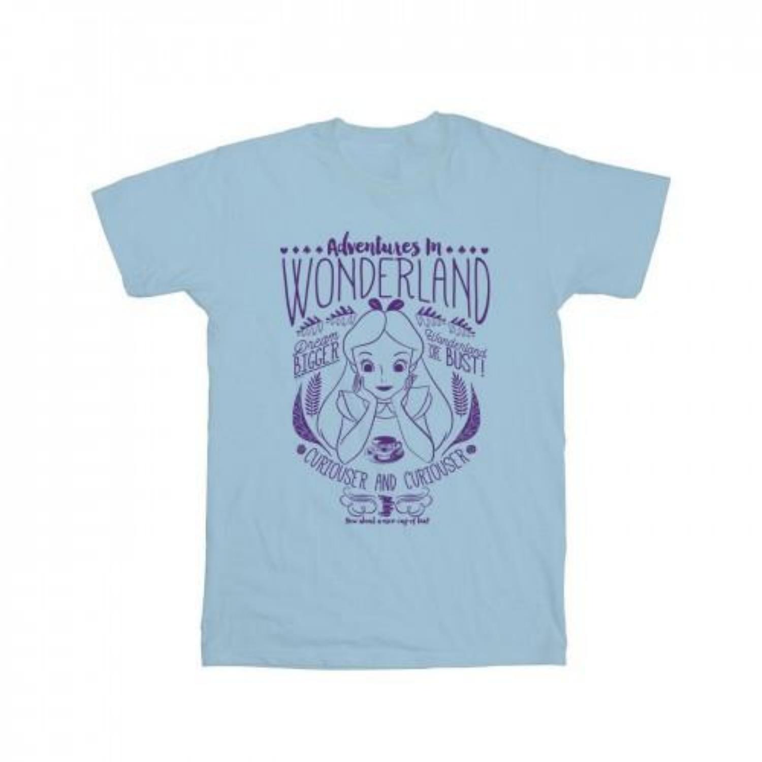 Disney Mens Alice In Wonderland Adventures In Wonderland T-Shirt XXXXL