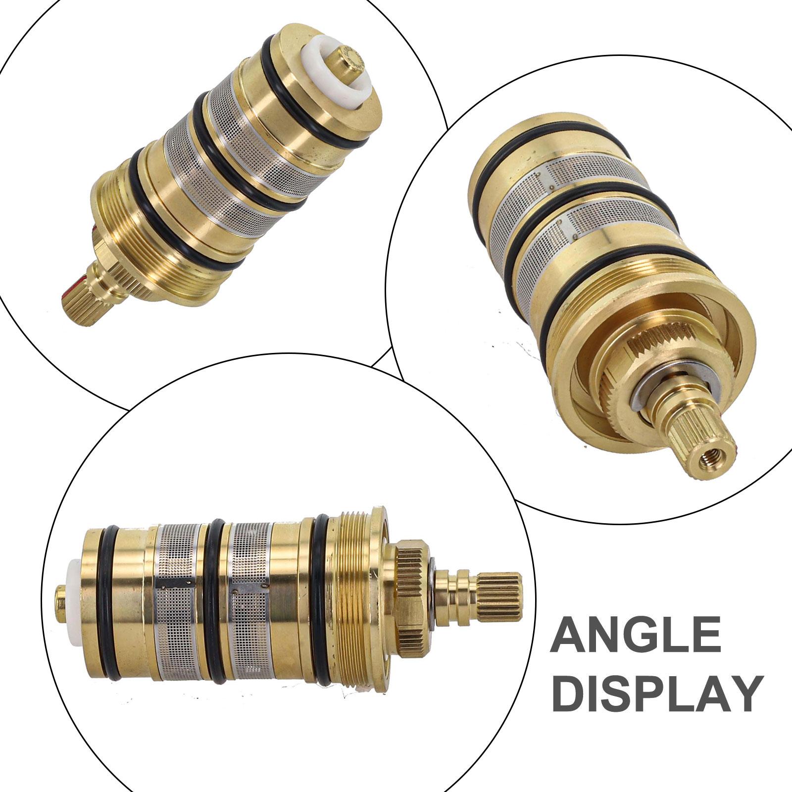 

Replacement Valve Repair Kit Bathroom Built-in Thermostats Easy Installation Full Copper High-quality Materials China Mainland