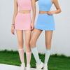 Summer Slim-Fit Quick-Dry Tennis and Running Skirt with Built-In Shorts