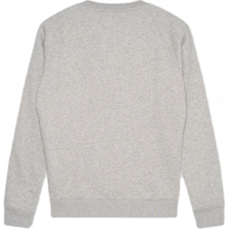 Adidas Originals Three Stripes Color Block Logo Crew Neck Long Sleeve Sweatshirt Men Sweatshirt Gray IM4514