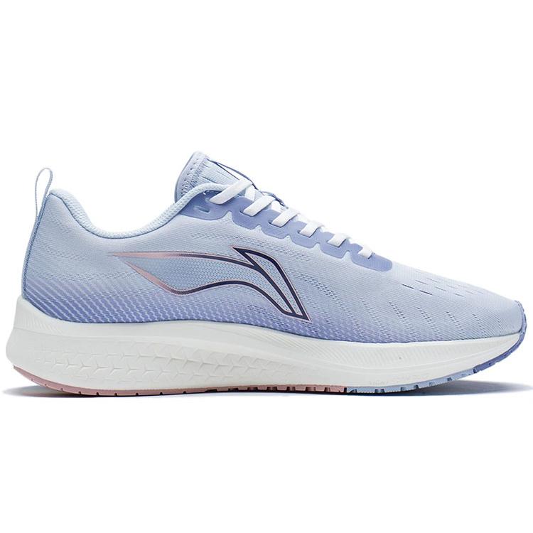Li Ning Red Hare 5 Stable Lightweight Low Top Running Shoes Women's Ice Blue ARMS010-2