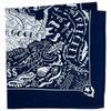 Lenço Quadrado de Algodão Hip Hop de Alta Qualidade com Estampa Náutica Masculino Bandana Lenço Faixa de Cabelo Paisley Presentes para Meninos/Meninas