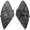 Inner Interior Inside Door Handle Cover Cap Case Lid for Honda CRV for CR-V 2007-2011 Black Color Front=Rear 1 Set