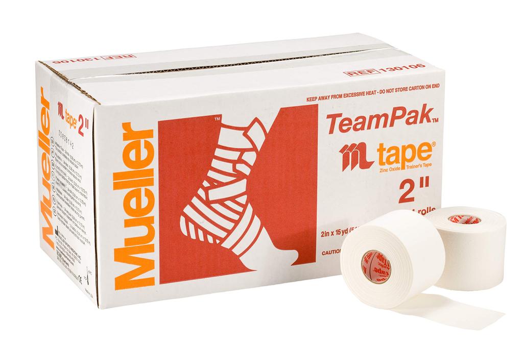 Mueller White Cotton White 51mm Wide x Value Pack for Enhanced Professional Grade for Immobilizing and Joints Across a Wide Area of the 130106MJ Tape,