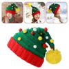 Winter Tree Christmas Beanie Knitteds Fashion Fabric Extra Warm Hatsupplies