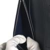 LOUIS VUITTON brazza Bifold long wallet M61816 Epi Leather Blue Marine Used