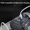 Large Capacity Solar Charging, Ultra Long Battery Life, Strong Light Battery Display, Multifunctional Headlight Type-C Solar Rechargeable