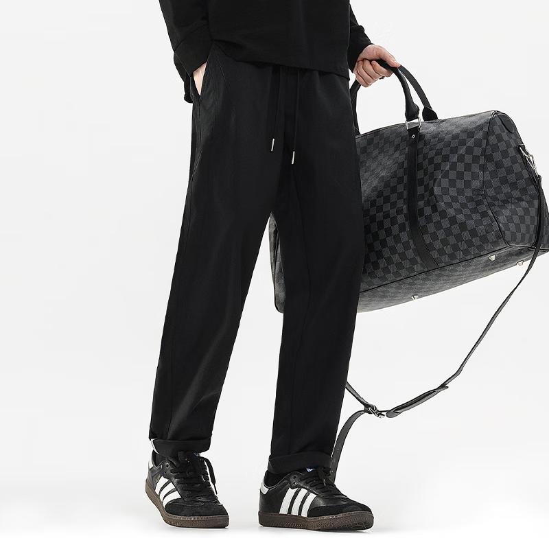 Fingercroxxit Men's Straight-Leg Casual Pants