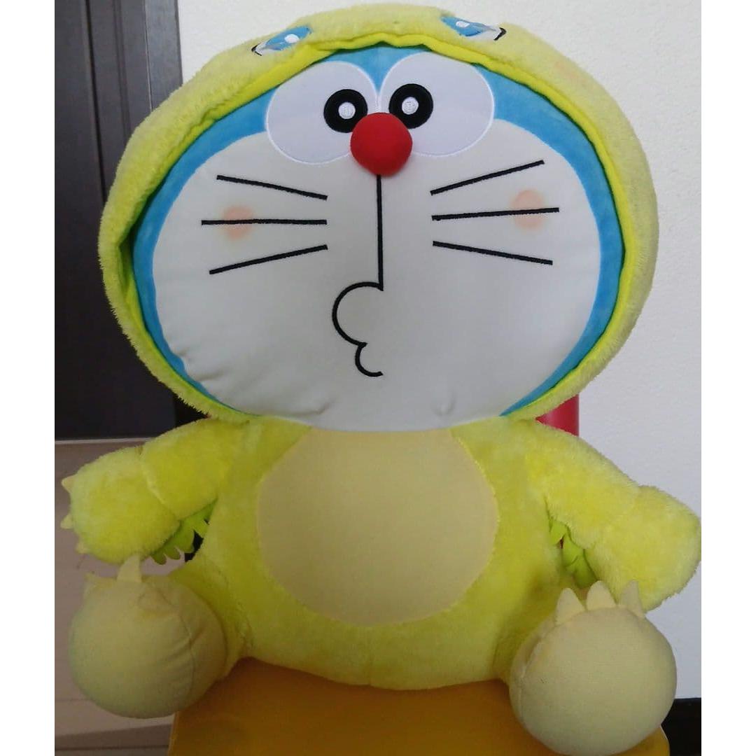 Doraemon stuffed toy kigurumi yellow