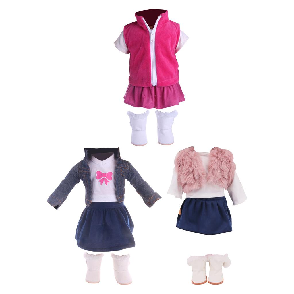 Costume Dresses For 18 Inch Doll's Clothes, Doll Clothing, Doll Accessories