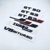 Litere plate ABS 3D GT50 GT53 GT63 GT63S V8 Biturbo 4matic+ Emblema ABS pentru Mercedes Benz AMG C190 X290 Autocolant Lateral Portbagaj Mașină