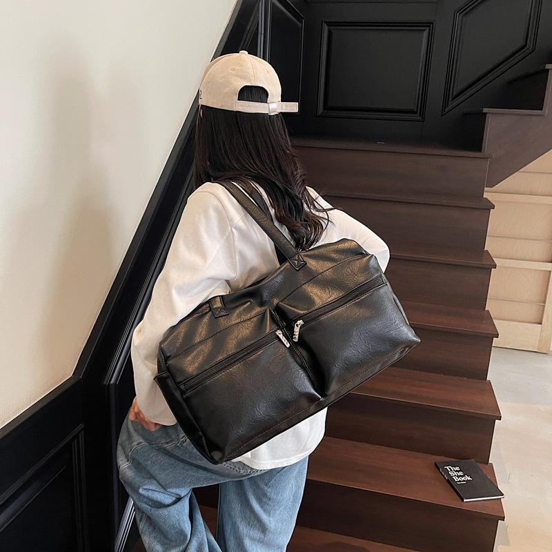 Mehrere Taschen Reisebeutel Damen Leichte Große Kapazität Sport Fitness Tasche Fitness Tanz Tragbar Schulter Umhängetasche