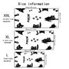 Cute Black Cat Mouse Pad Large Computer Office Game Table Mat Rubber AntiSlip Stitched Edge Keyboard Mats 90x40 Xxl Desk Pads
