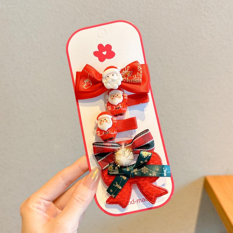 Children's Christmas Reindeer Headband - Cute Holiday Hair Accessory for Photos