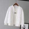 Women's Petite Korean Style Baseball Jacket - Early Autumn Casual Outerwear 2025