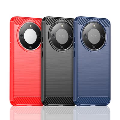 For Cover Honor Magic 8 Lite Case For Honor Magic 8 Lite Anti-knock Silicone Carbon Fiber Back Case For Honor Magic 8 Lite Case