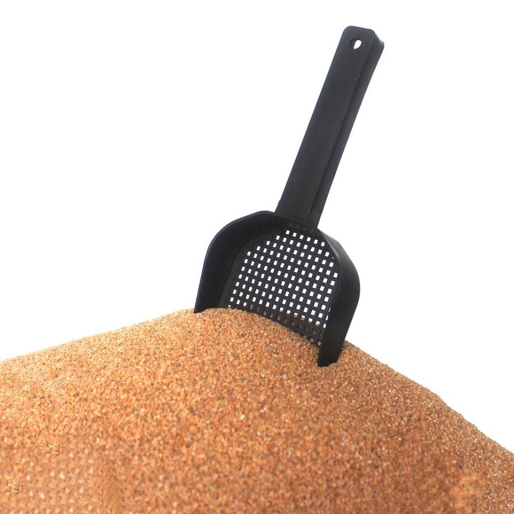 Plastic Hamster Litter Shovel Hangable Pet Cleaning Tool Snake Sifter Scoop  Indoor