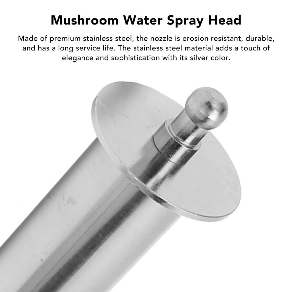 G3/4 Female Thread Fountain Nozzle Head Stainless Steel Water Fountain Spray Head  Garden Pond