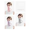 Ice Silk Sunscreen Mask Women Summer Anti-Uv Quick-Drying Face Cover Scarf Breathable Lady Neck Protection Hanging Ear Headband