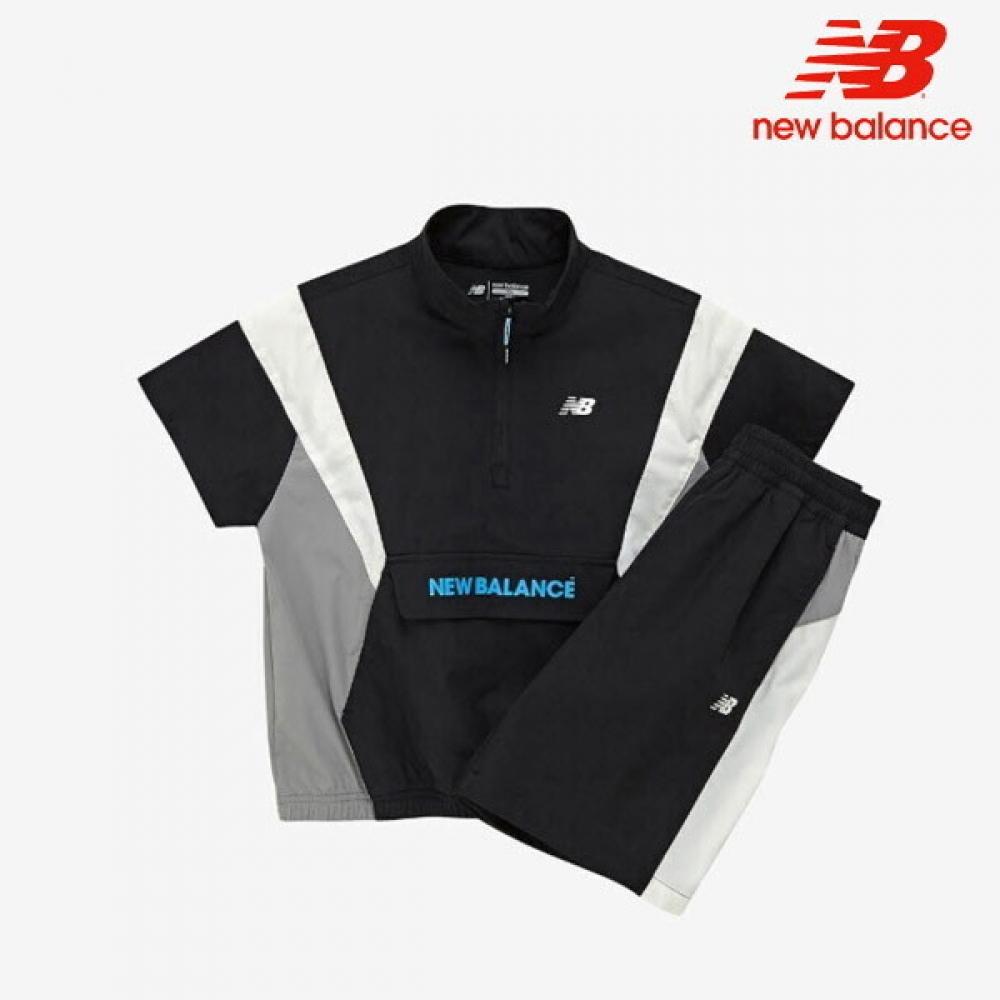 

New Balance Half Club Kids Woven Half Zip Setup Nk9ye2106u 19 Short Sleeve Tee 130