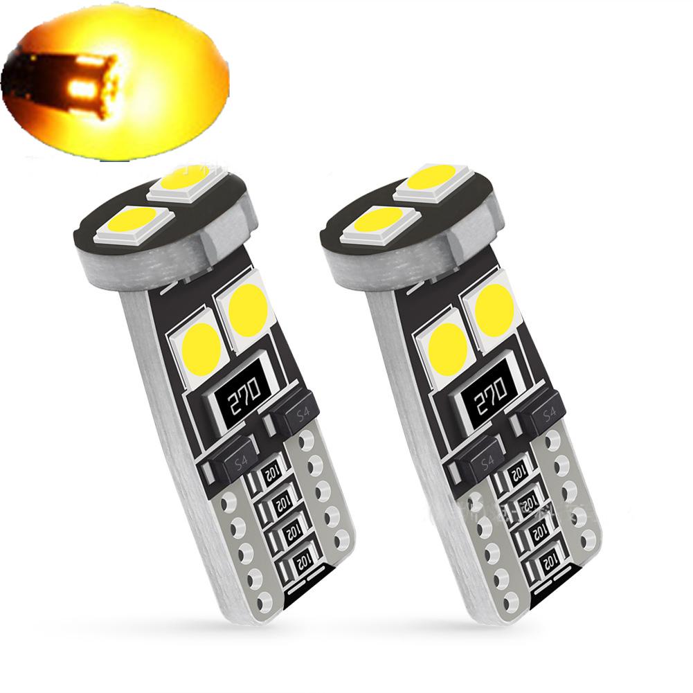 T10 Led Light Bulb 6000K White T10 Wedge 39-Smd 3014 Chipsets Led Replacement Bulbs LED Side Marker Light Car License Plate Lamp