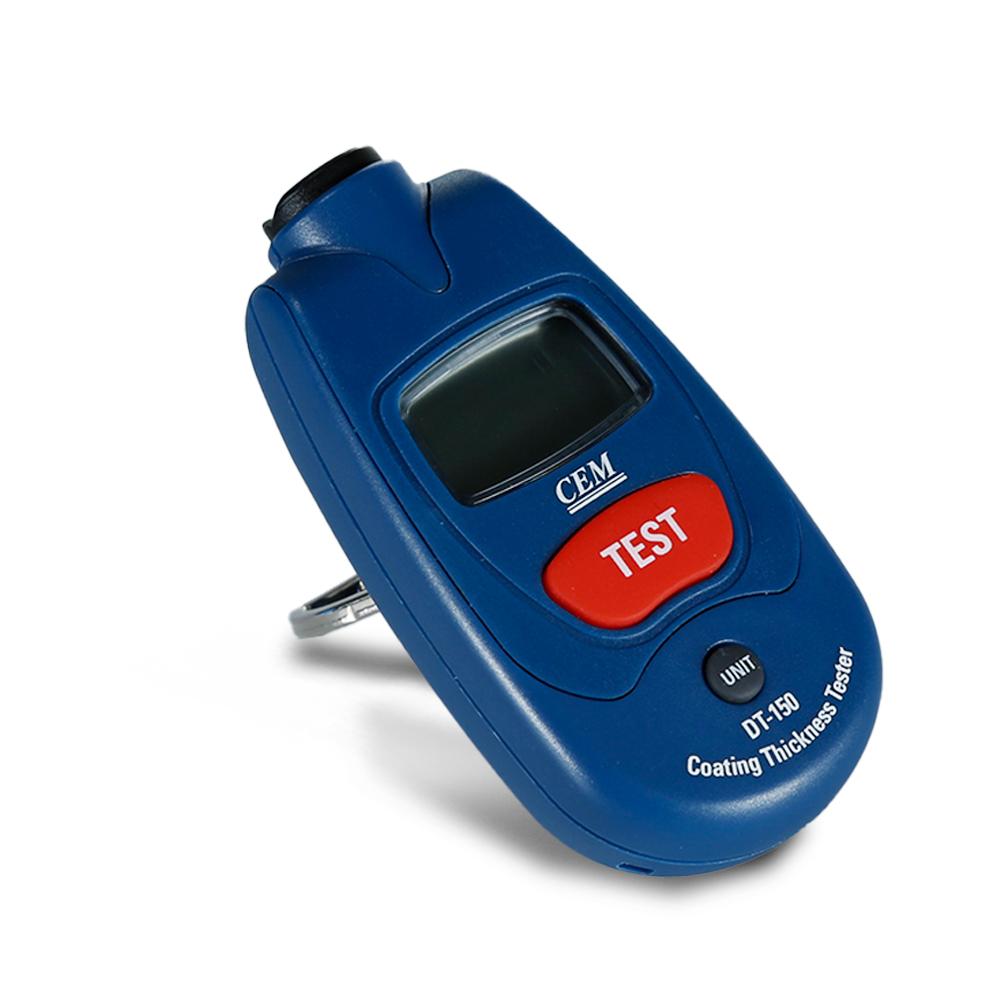 CEM DT-150 Professional Coating Thickness Gauge Metal Thickness Measurement Instrument синий