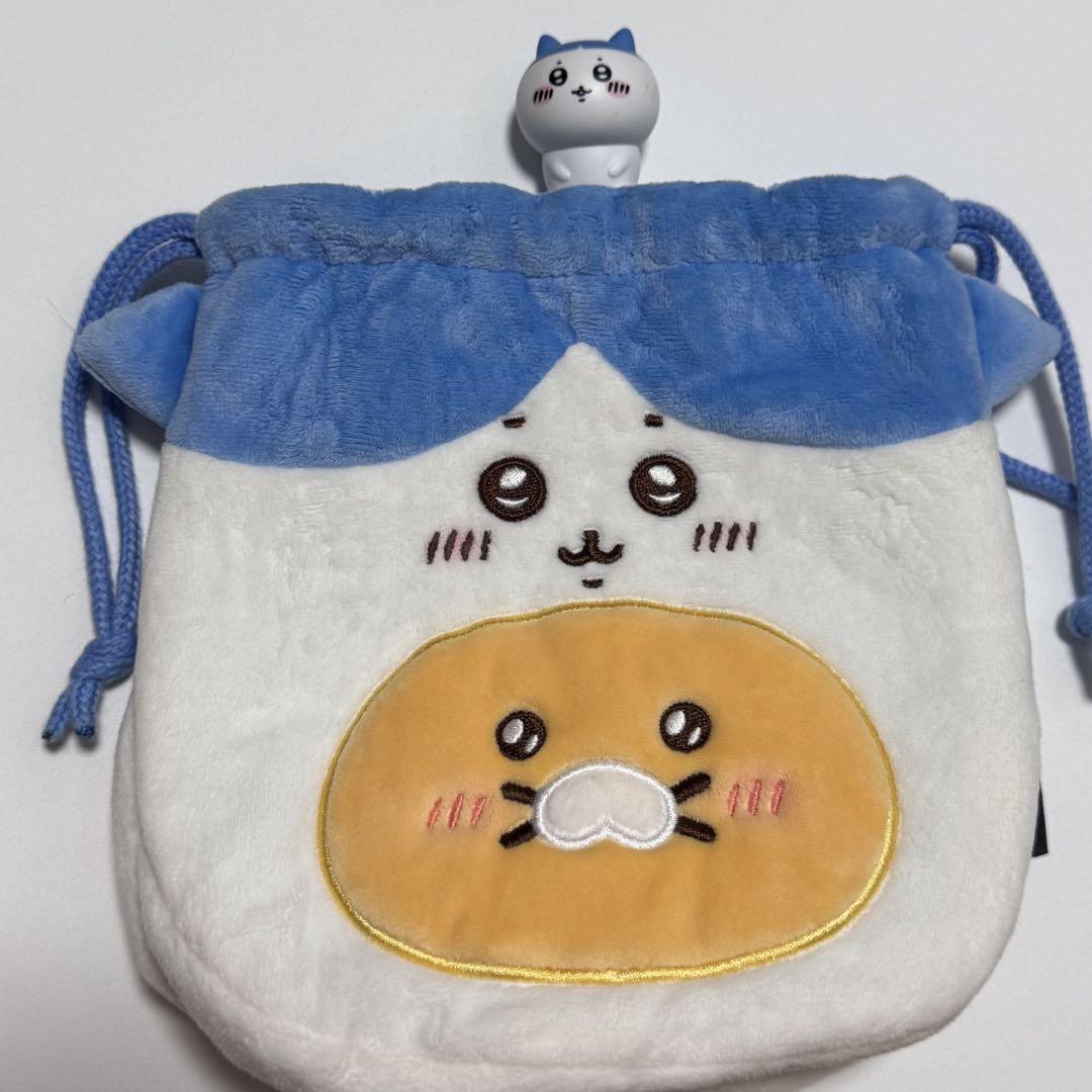 

[USED] Korea Exclusive Kakao Friends Chiikawa Drawstring Bag Hachiware