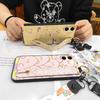 Cute Anti-knock Phone Case For Samsung Galaxy A06/SM-A065F/M Wristband Ring Fashion Design Waterproof Durable Shockproof