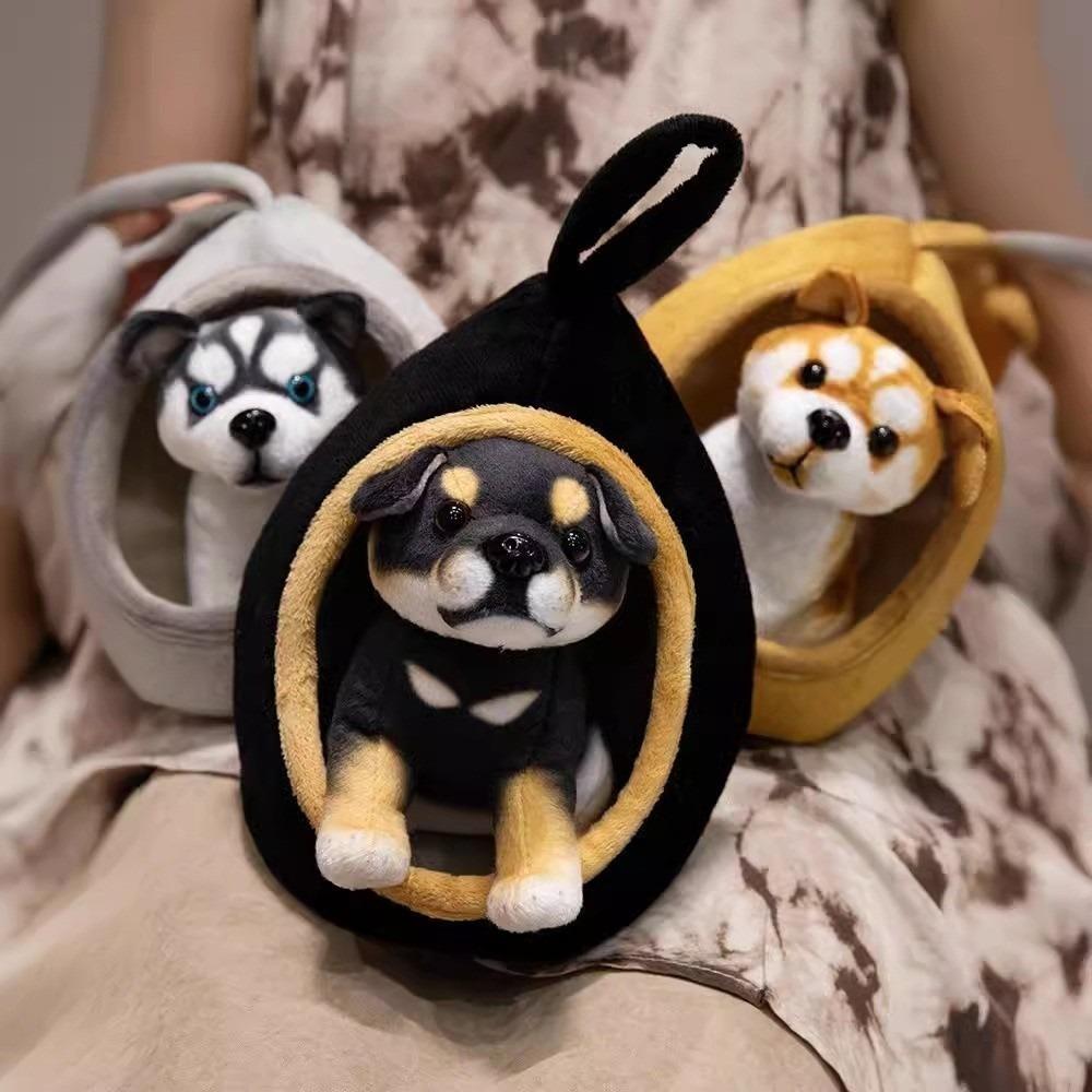 Soft Stuffed Animal Doll Detachable Husky Dog Doll Simulation Dog Plush Toy  Kids Birthday Gift