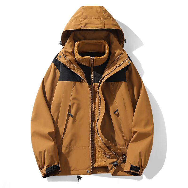 

Firstview Men s 3-in-1 Outdoor Windbreaker Jacket FV25D1574 L