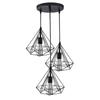 Hanging Light Diamond Cluster-Modern Ceiling Pendant Light for Home Decoration, Living Room,Bedroom, and Dining Room,