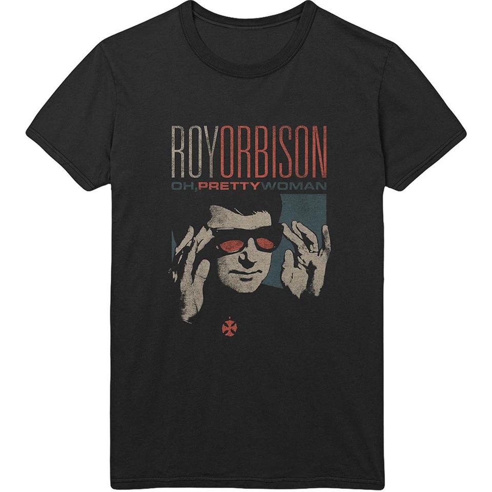 

Roy Orbison Pretty Woman Authorized Men s T-Shirt- L