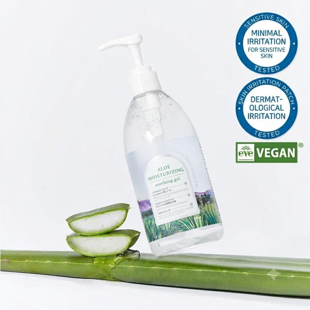 Deoproce Aloe Moisturizing Soothing Gel 390ml