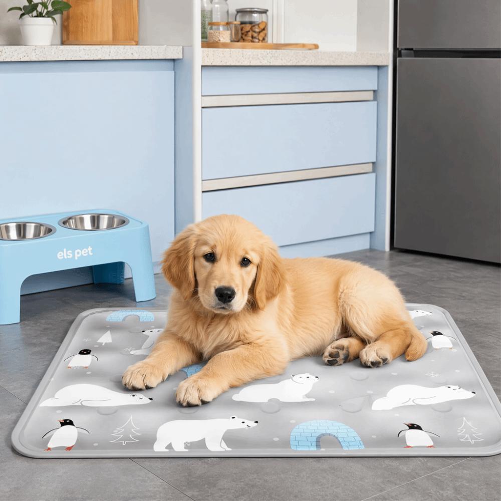 Non-Slip Pet Cooling Mat Anti Bite Pet Ice Cushion Floor Mat Cat Sleeping Pad for Small Dogs