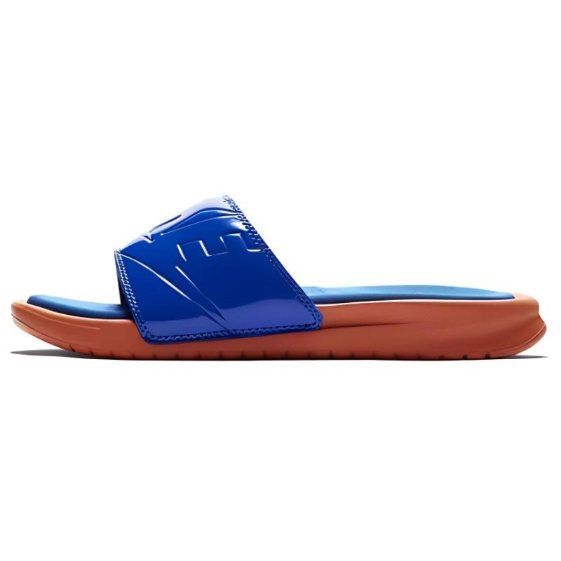 (WMNS) Nike Benassi Slides 'Vintage Coral Racer Blue' Women's AO2408-800 EU 39 blue