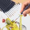 4/5/11pcs Miniature Hook Line Pen Art Painting Brushes Extra Fine Soft Hand Painted 00000 Brush For Gouache Watercolor Oil Paint