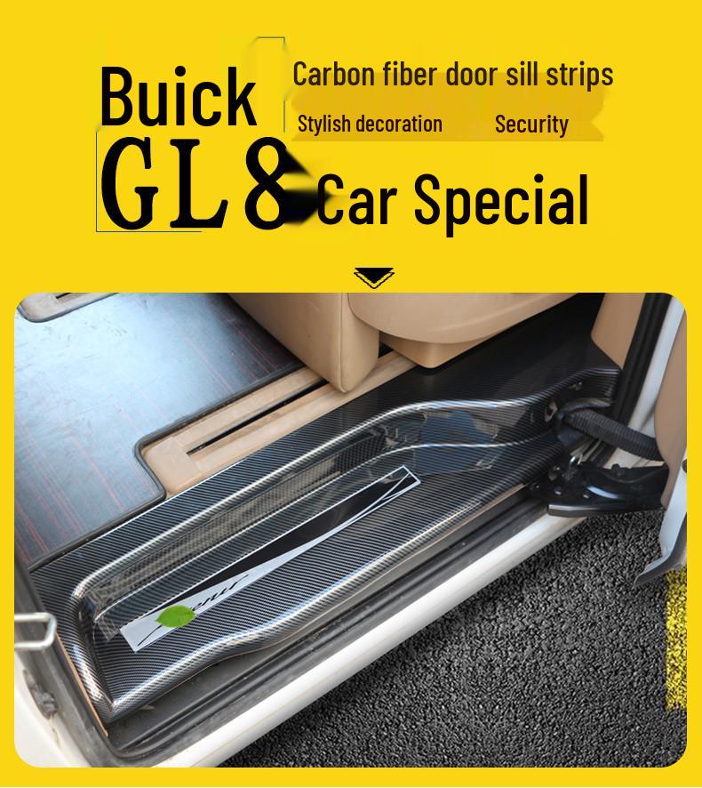 

Накладка на порог из углеродного волокна Otai для 2017-18 Buick GL8 ES 28T Business Car